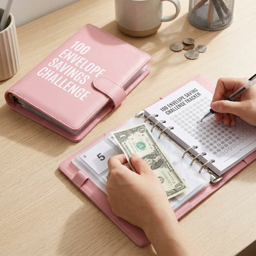 Budgeting Tool Budget Binder Savings Binder A6 Ring Binder - Image 17