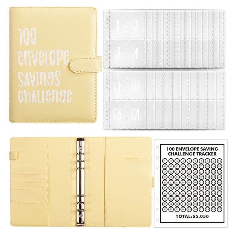 Budgeting Tool Budget Binder Savings Binder A6 Ring Binder - Image 16