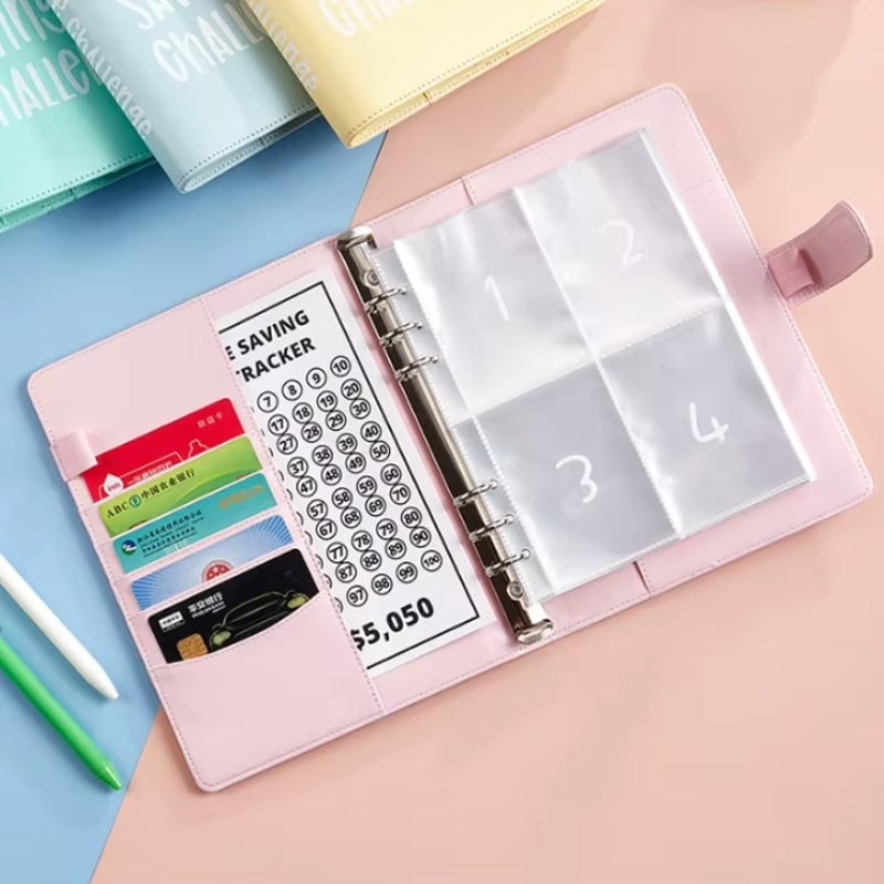 Budgeting Tool Budget Binder Savings Binder A6 Ring Binder - Image 9