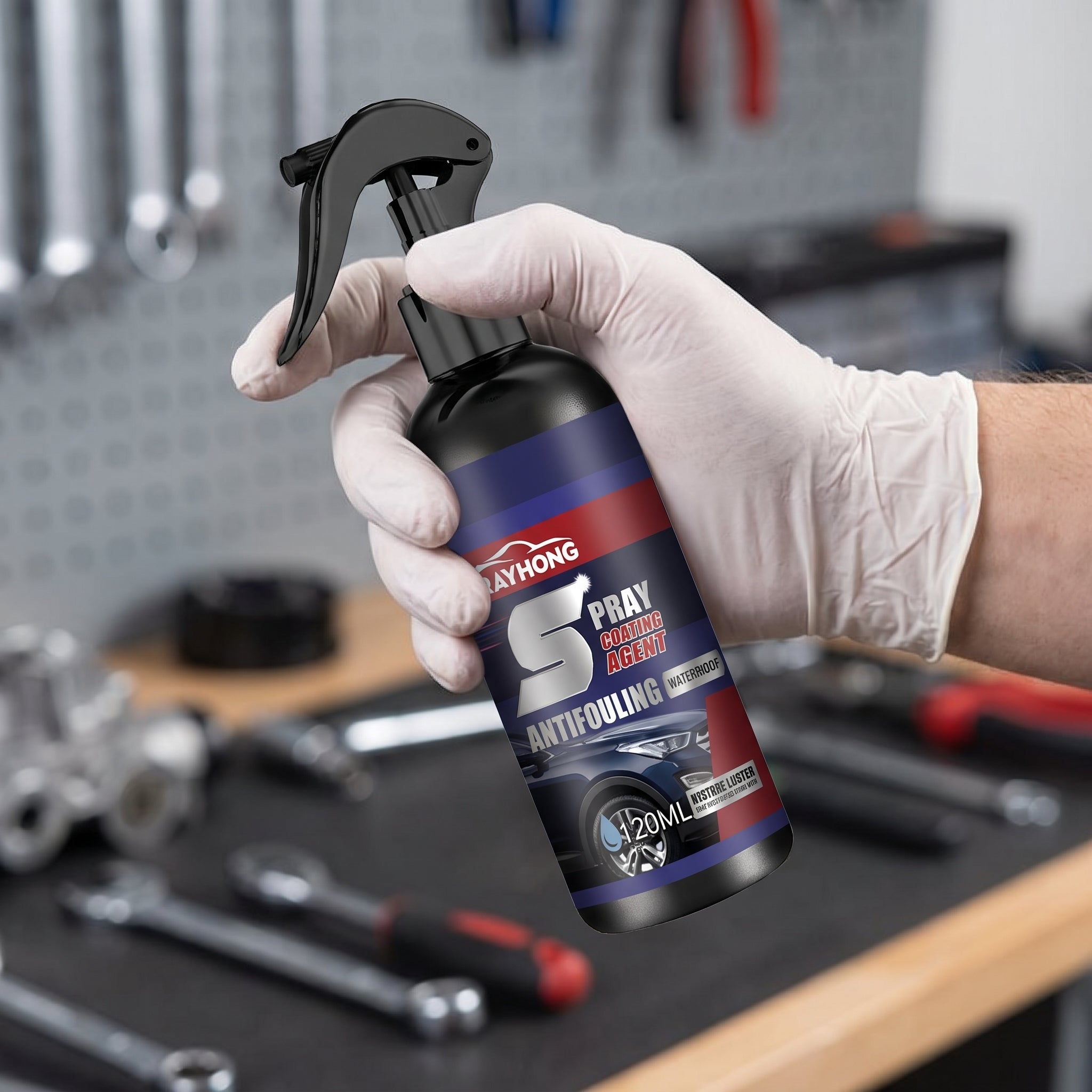 Car Detailing Spray Vehicle Paint Protection Coating Antifouling - scale