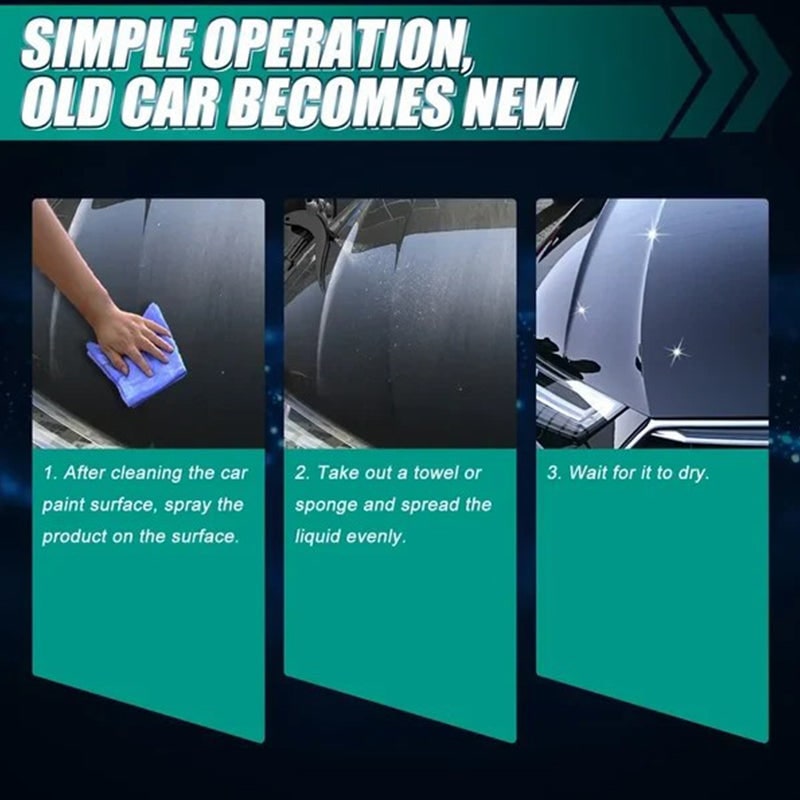 Car Detailing Spray Vehicle Paint Protection Coating Antifouling - Image 10