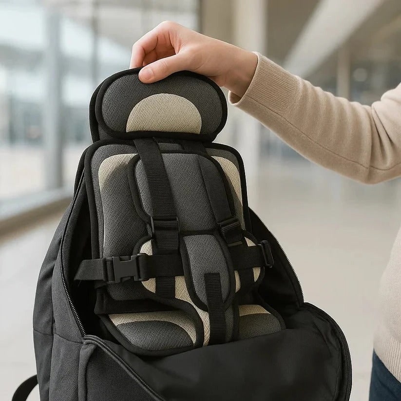 Car Seat for Travel Portable Car Seat Foldable Harness - Image 3