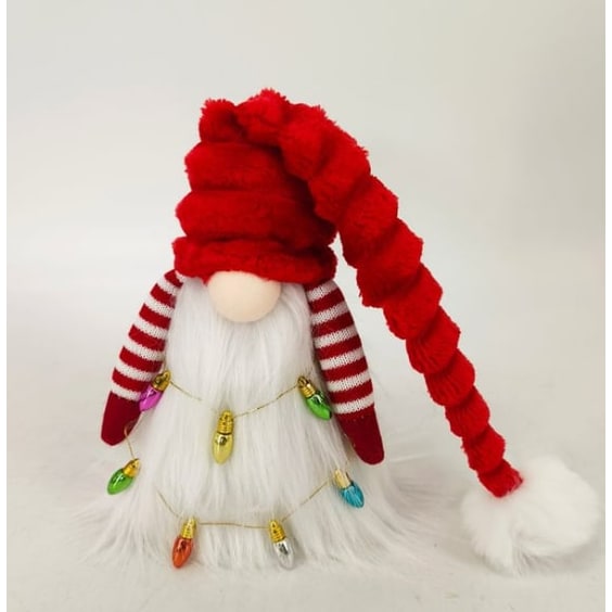 Christmas Advent Calendar With 24 Handcrafted Gnomes Lights And Music - Image 3