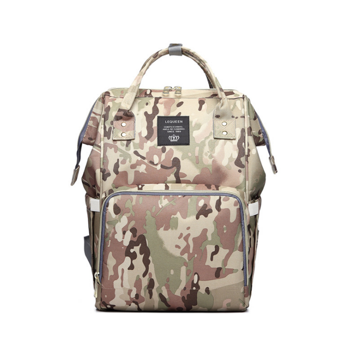 Convertible Diaper Bag Backpack Heathered Grey, Pink, Or Black - Image 44