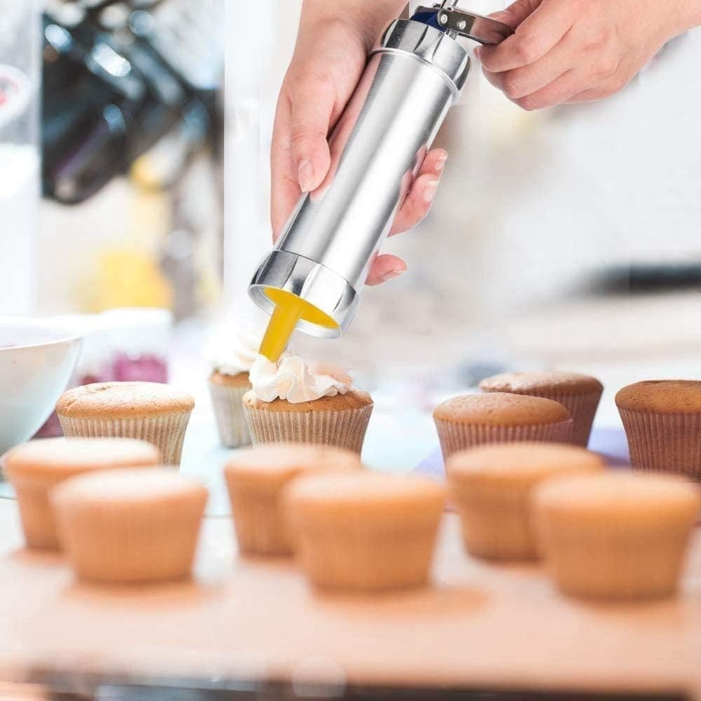 Cookie Press Stainless Steel Cookie Gun Homemade Cookies Shapes - Image 3