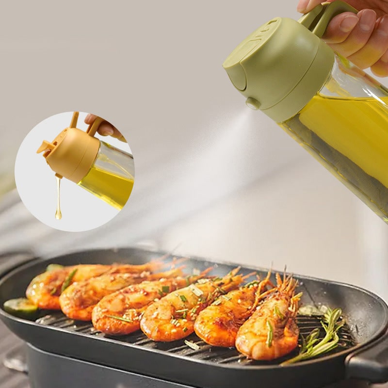 Cooking Oil Kitchen Oil Oil Dispenser Glass Oil and Vinegar Bottle - Image 5