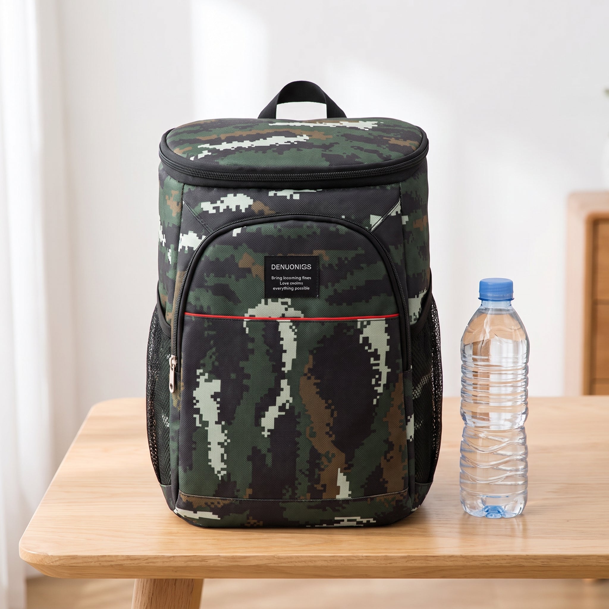 Lunch Bag Insulated Cooler Backpack Soft Portable - scale