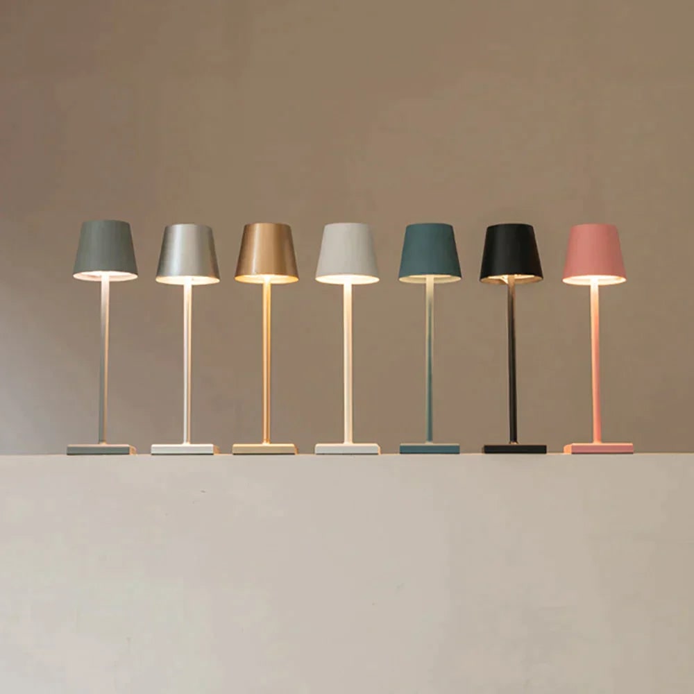Cordless Table Lamp Rechargeable Table Lamp Dimmable LED Portable Lamp - Image 8