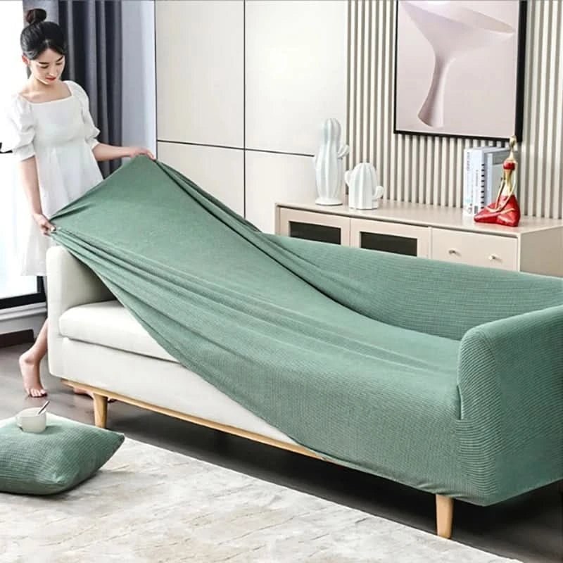 Couch Cover Stretch Sofa Cover Washable Textured Washable Sofa Cover - Image 5