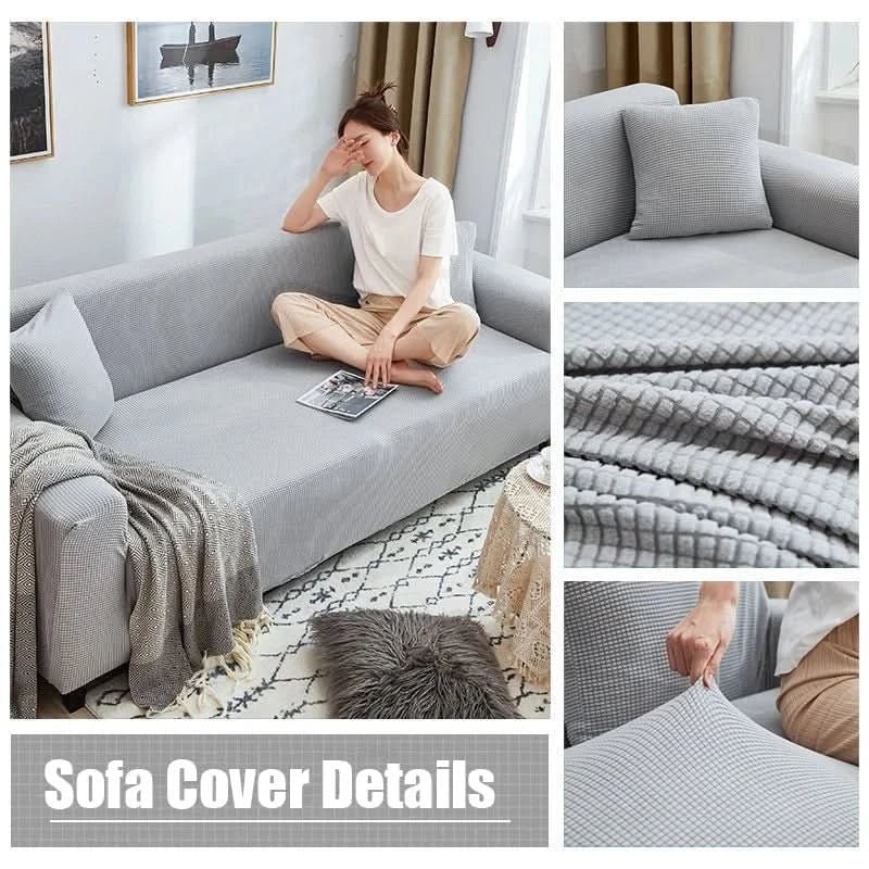 Couch Cover Stretch Sofa Cover Washable Textured Washable Sofa Cover - Image 7