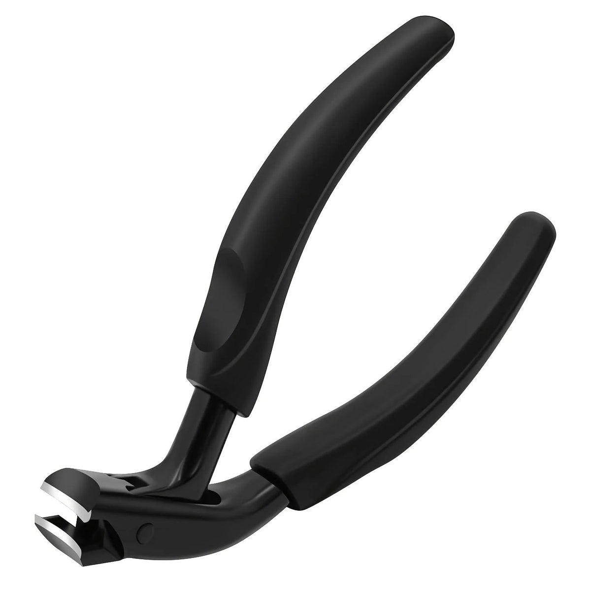 Curved Toenail Clipper With Stainless Steel Blade & Soft-Touch Handle Includes Pu Case - Image 1