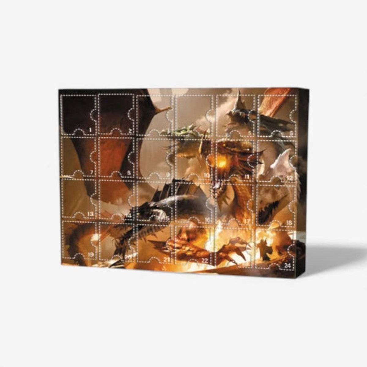 D&d Christmas Advent Calendar With 24 Collectible Fantasy Figures - Image 1