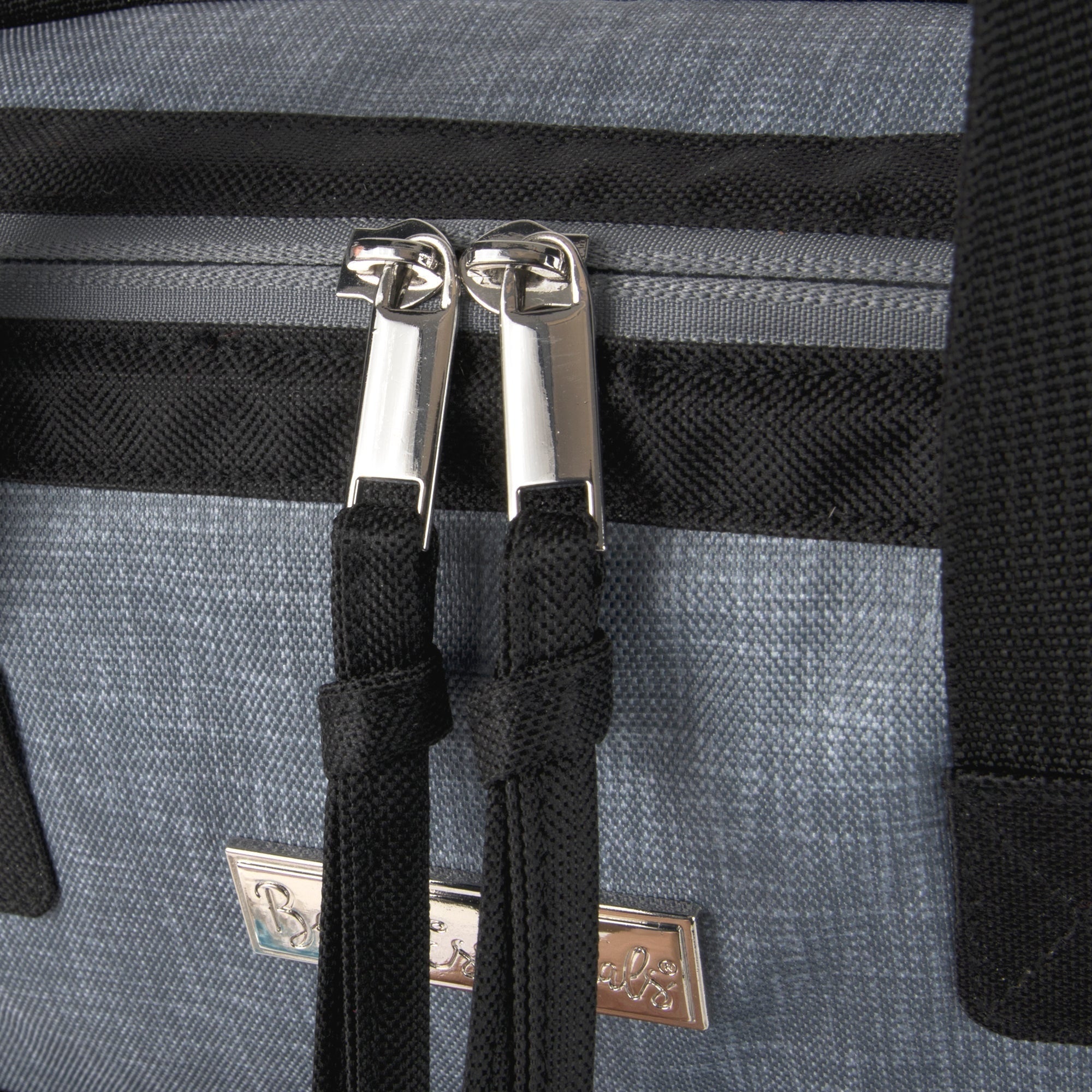 Diaper Bag Backpack Baby Essentials Changing Pad Quilted Grey Black - Image 12