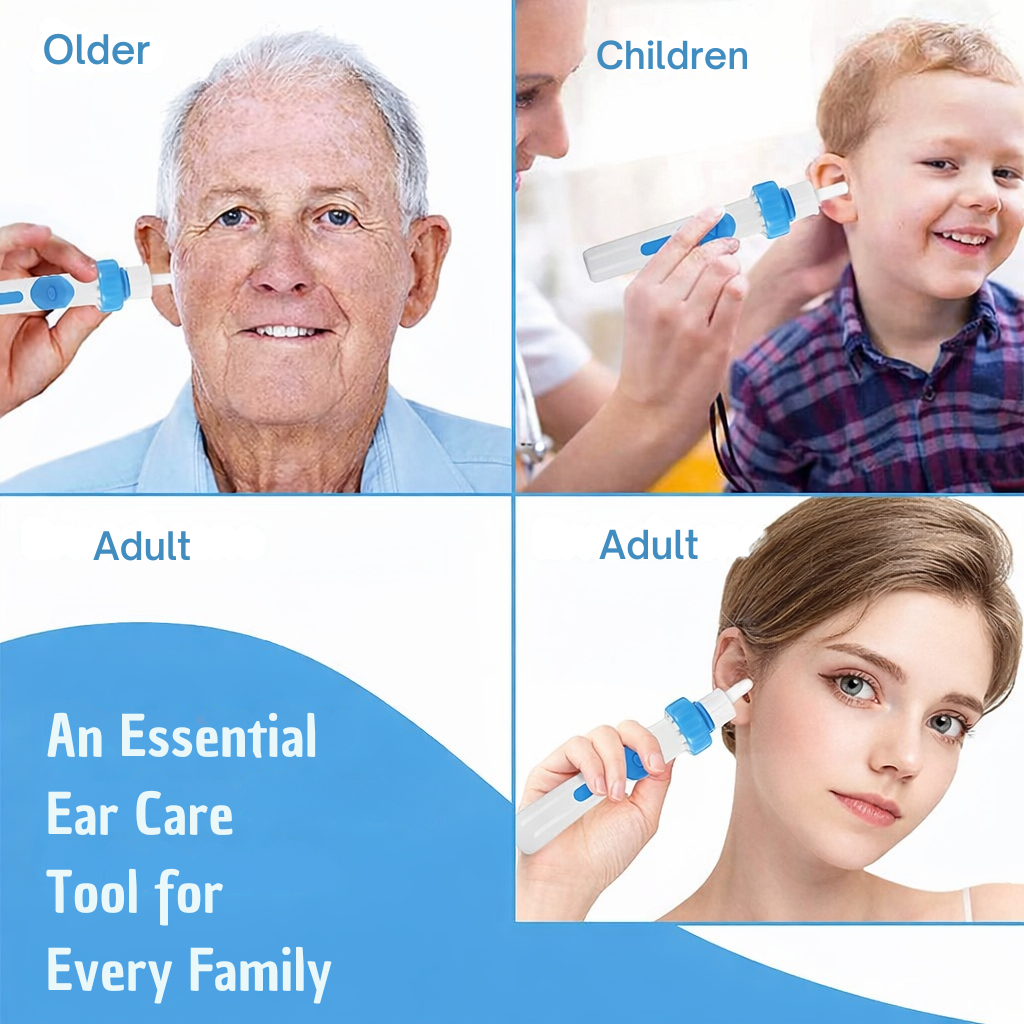 Ear Cleaner Electric Earwax Vacuum Earwax Removal Tool Handheld Device - Image 4