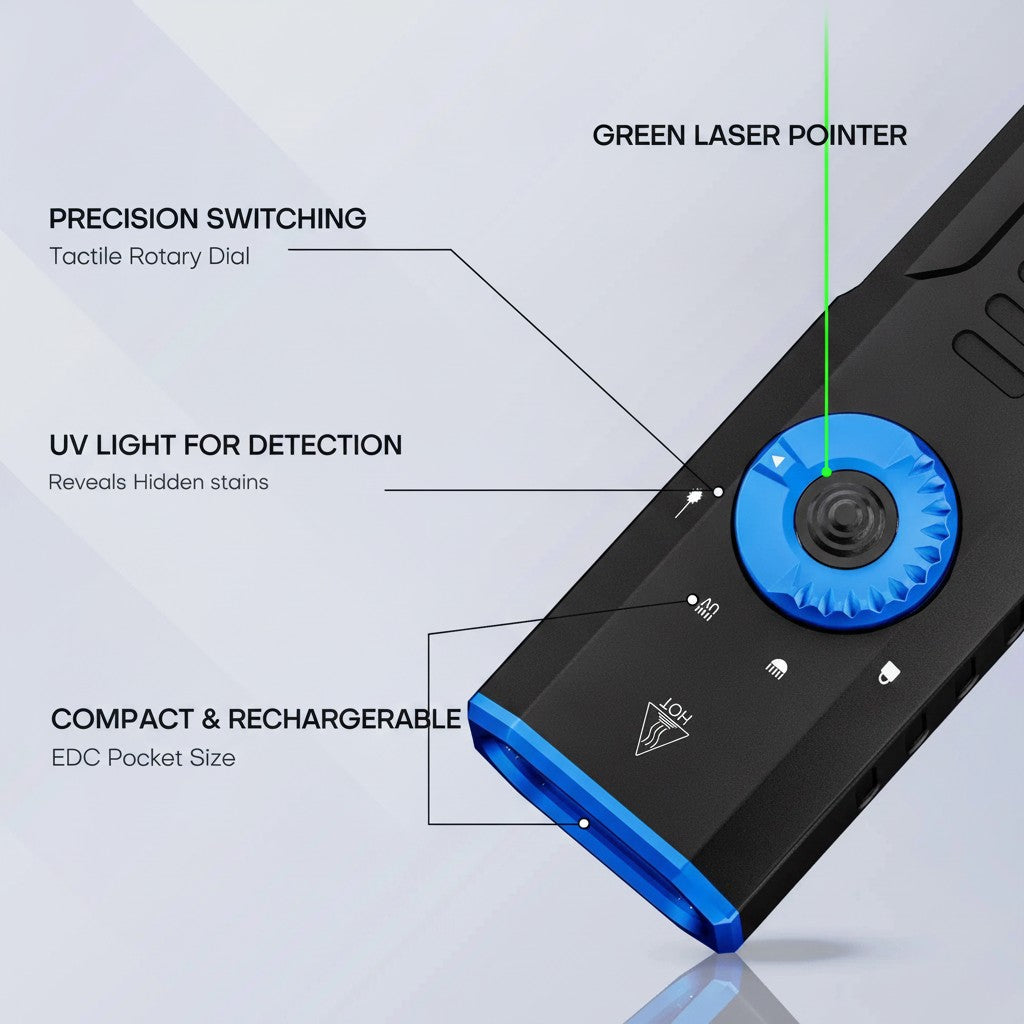 edc pocket flashlight key benefits and features