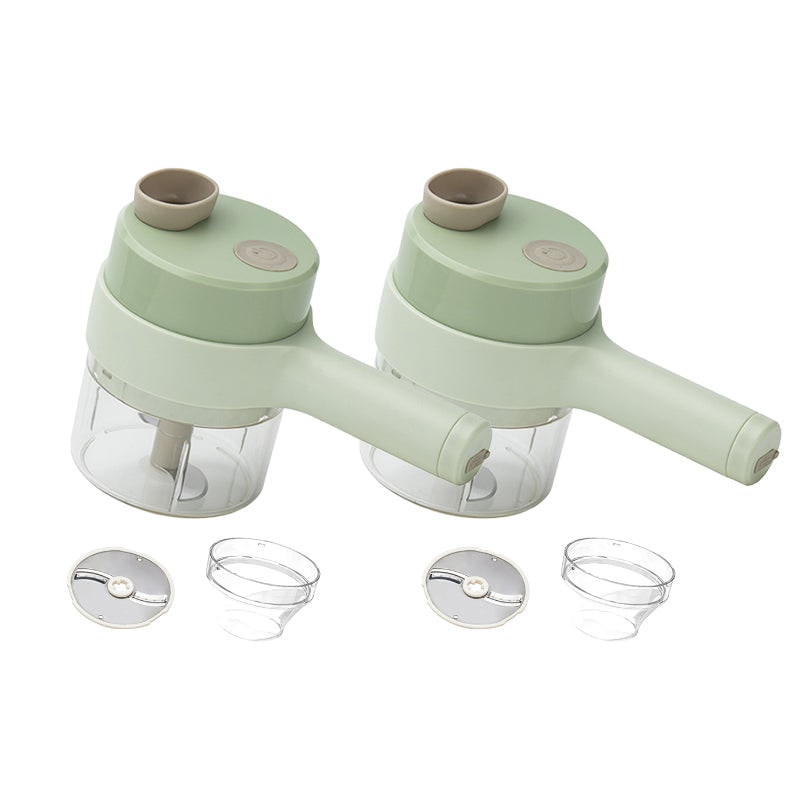 Electric Food Chopper Mini Processor Portable Garlic - Image 13