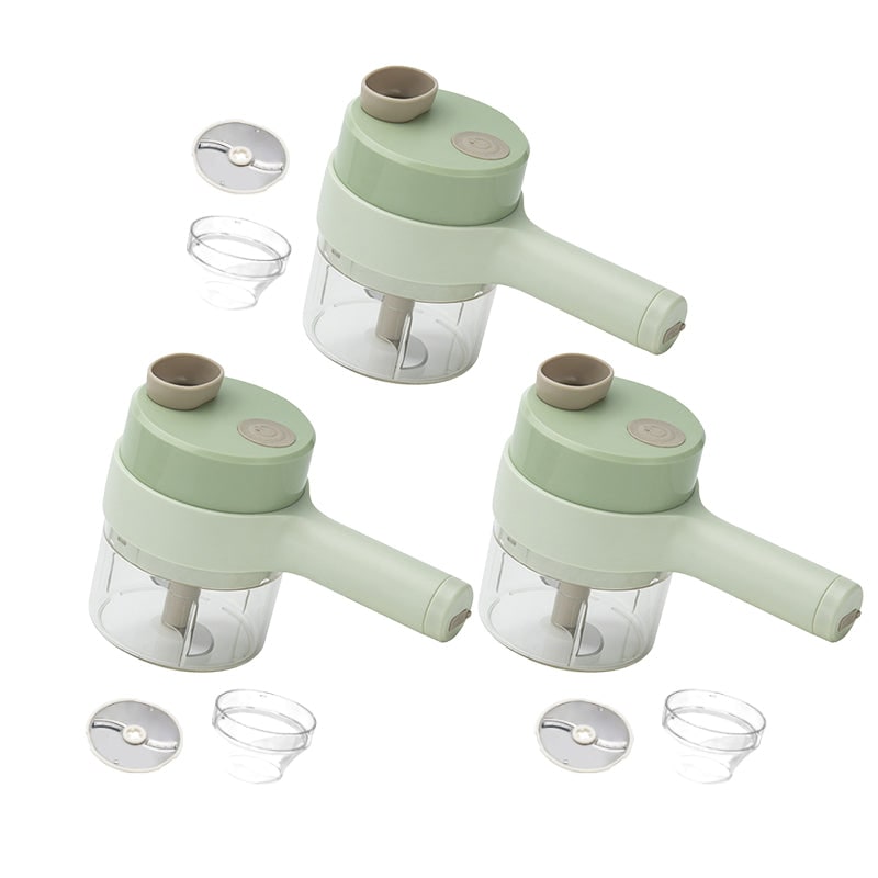 Electric Food Chopper Mini Processor Portable Garlic - Image 14