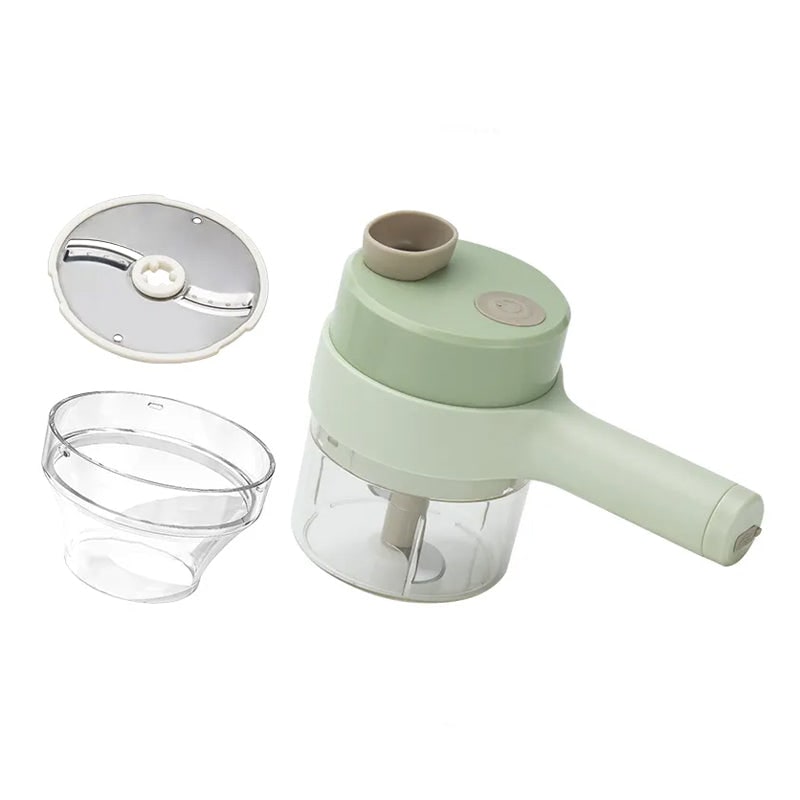 Electric Food Chopper Mini Processor Portable Garlic - Image 9
