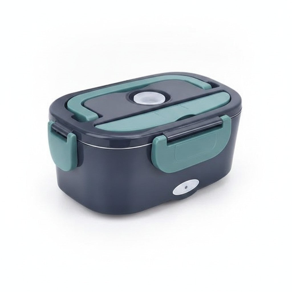 electric heated lunch box product photo on white background