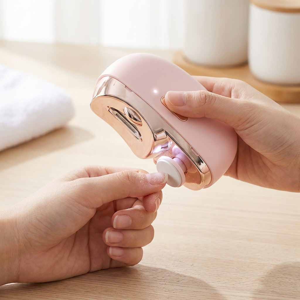 Electric Nail File Trimmer Electric Automatic Nail Care Device Compact - Image 3