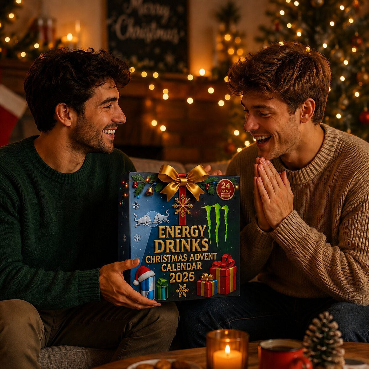 Energy Drink Advent Calendar 24 Days Christmas Gift - Image 3