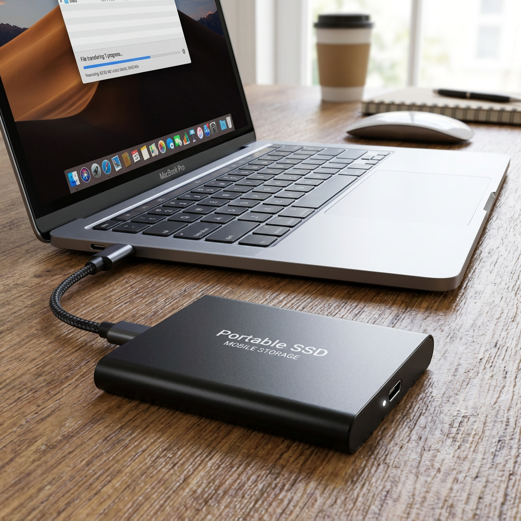 External Ssd Portable Fast Solid State Drive External External Storage - Image 1