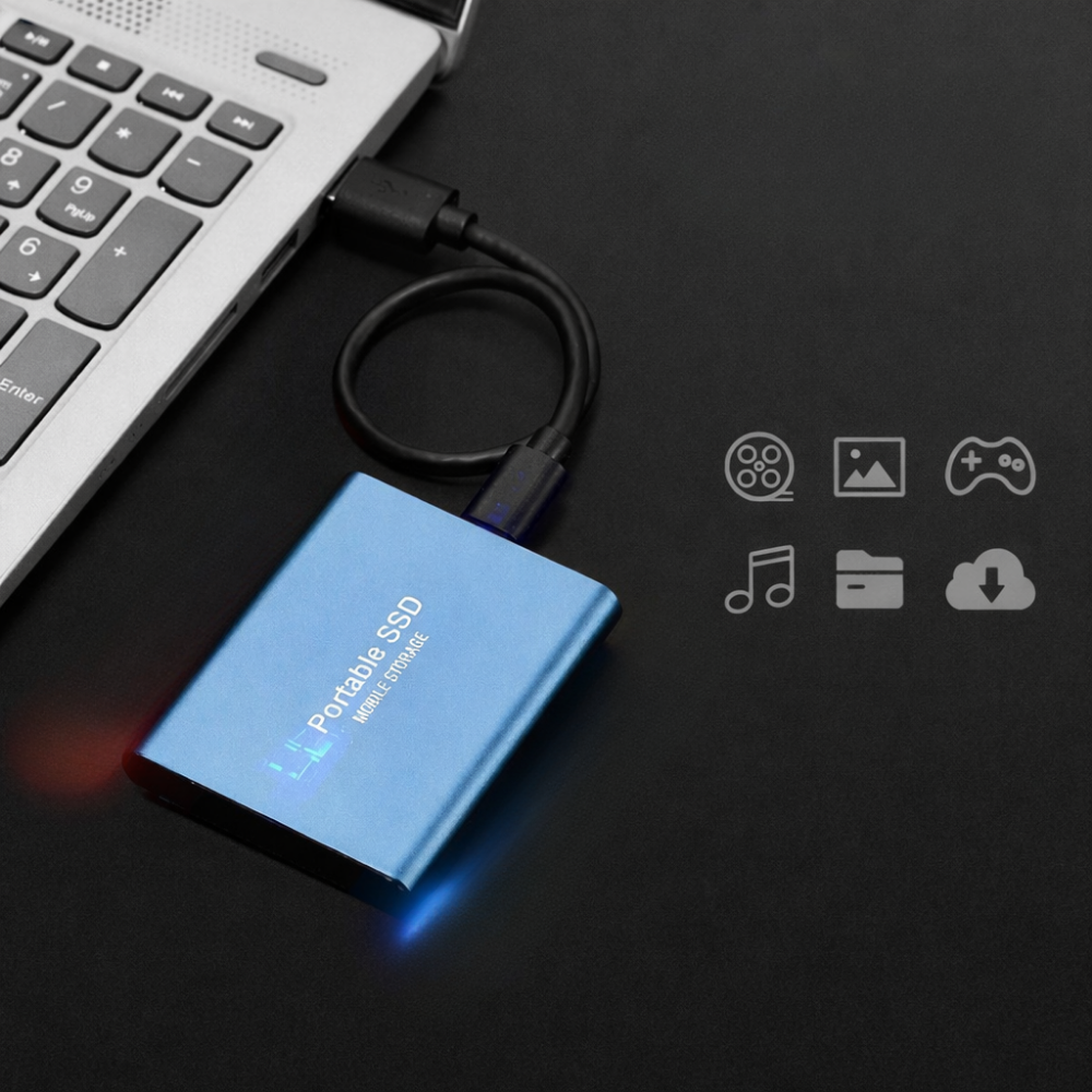 External Ssd Portable Fast Solid State Drive External External Storage - Image 6