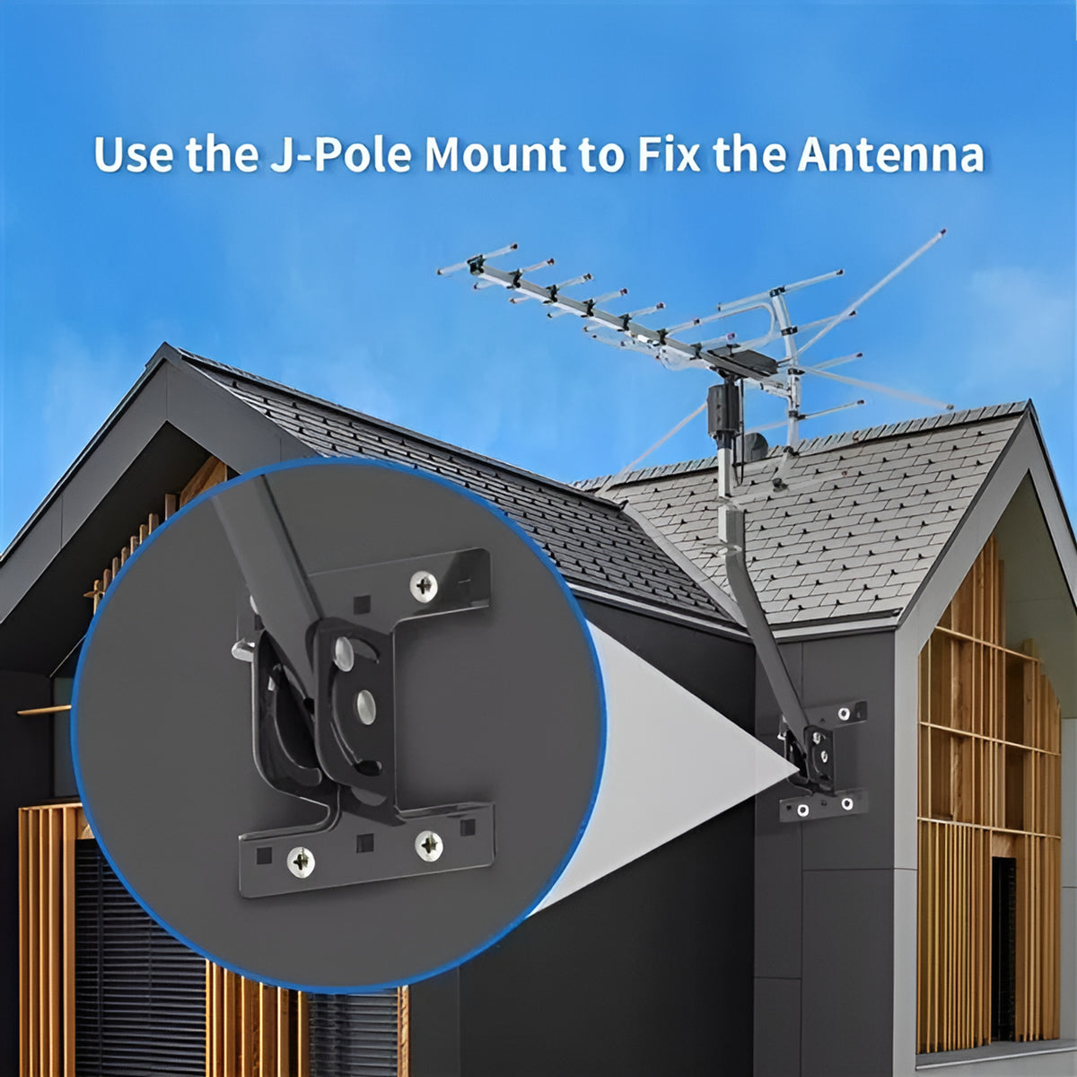 Extra Range 2025 Digital Outdoor HD TV Antenna With Full 360 Directional Motor - Image 5