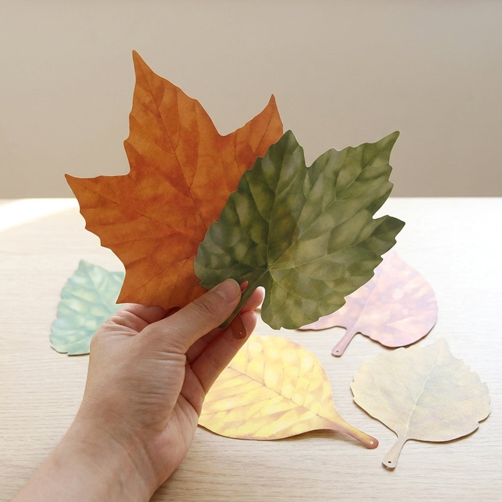 Fall Decor Home Decorations Assorted Leaves Garland Banner - scale