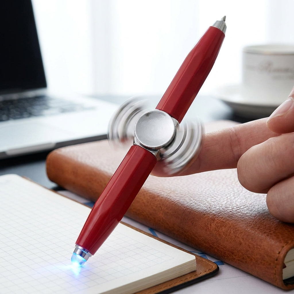 Office Supplies Ballpoint Pen Fidget Pen Metal Multi Function Stylus - hero