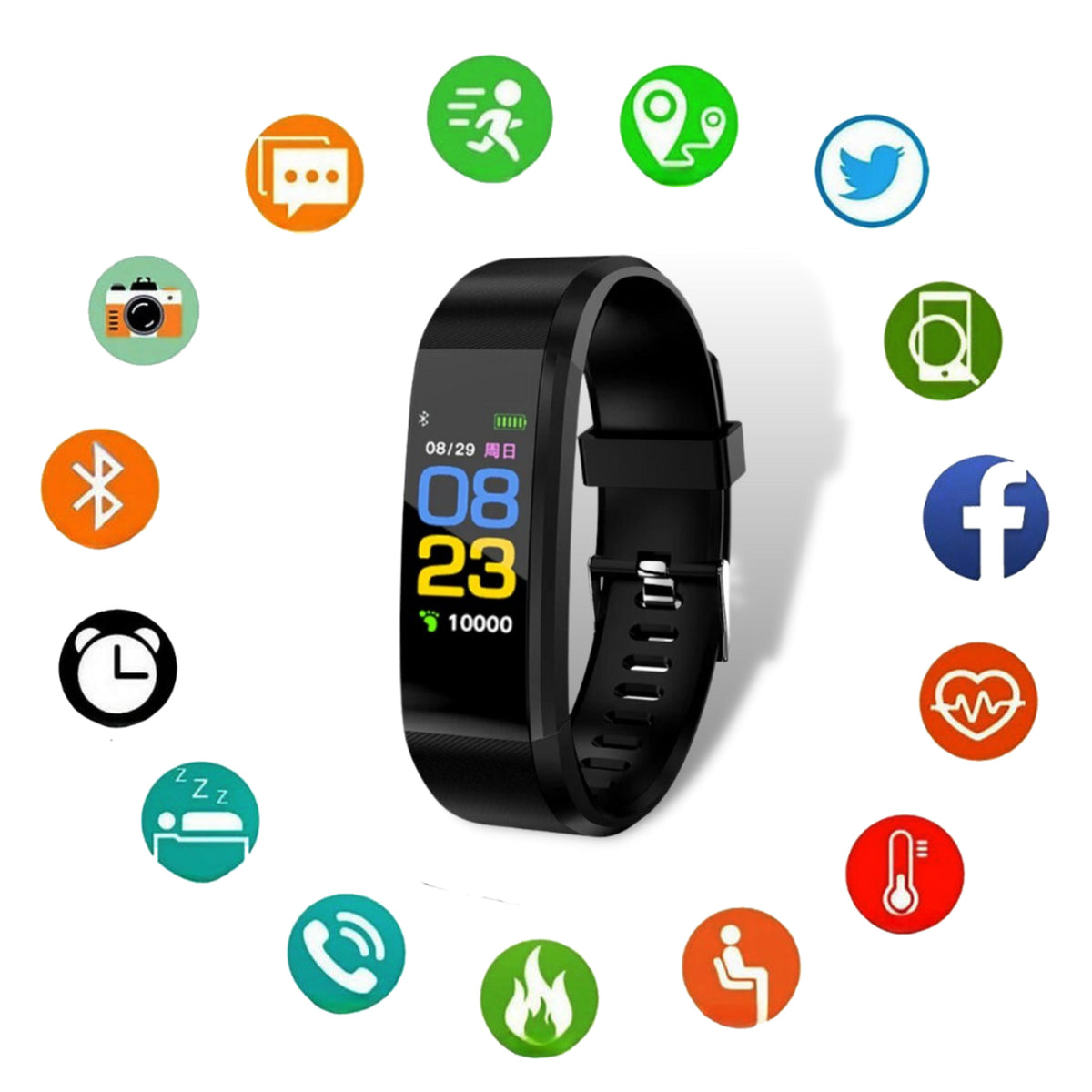Fitness Tracker Watch With Heart Rate Monitor And Step Counter For Seniors - Image 8