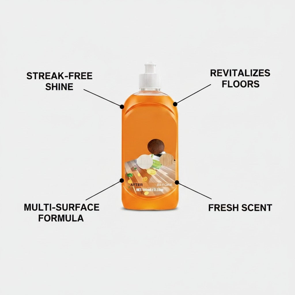 floor cleaner bottle key benefits and features