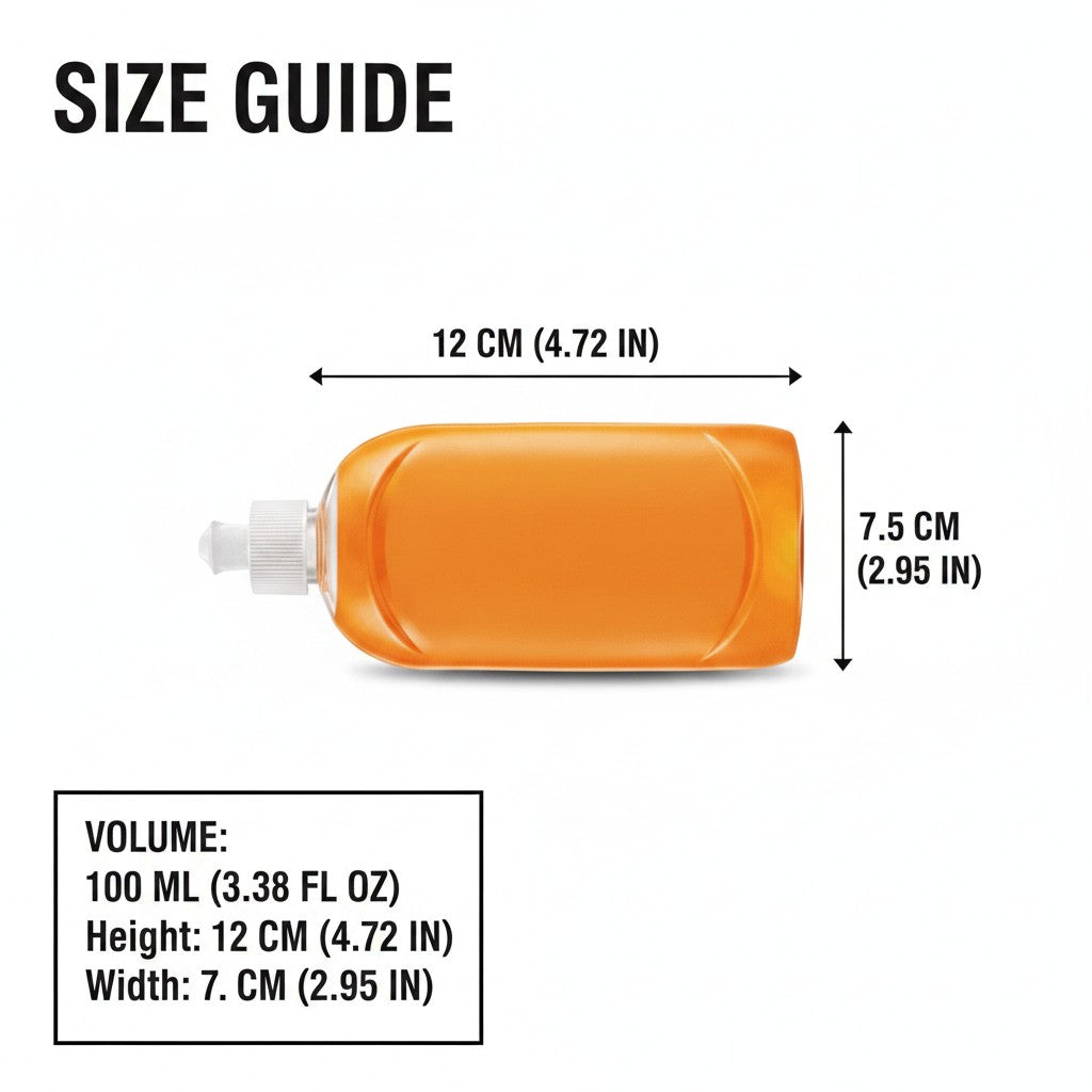 floor cleaner bottle dimensions and size guide