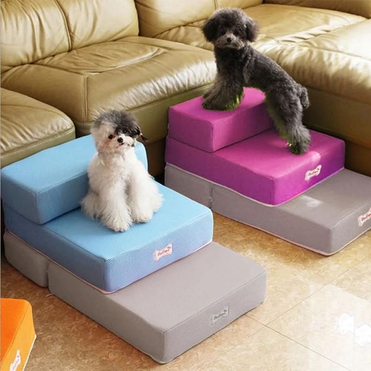 Foam Mesh Fabric Pet Access Steps - Image 5