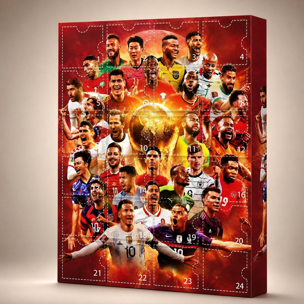 Football Advent Calendar For Kids With 24 Christmas Surprises - Image 4