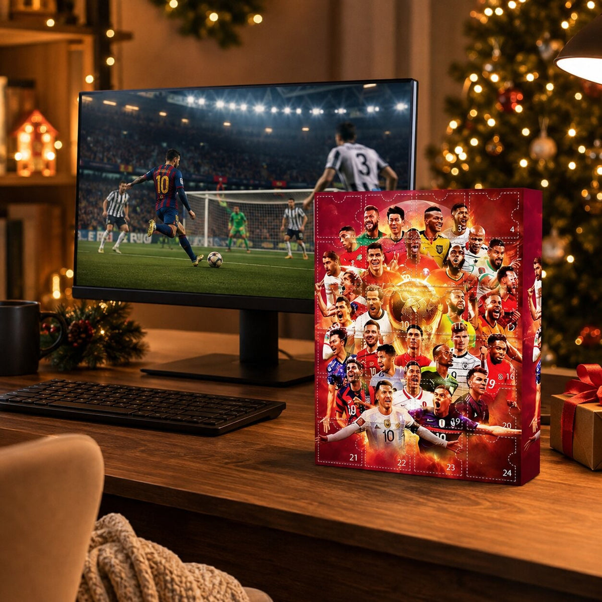 Football Advent Calendar For Kids With 24 Christmas Surprises - Image 9