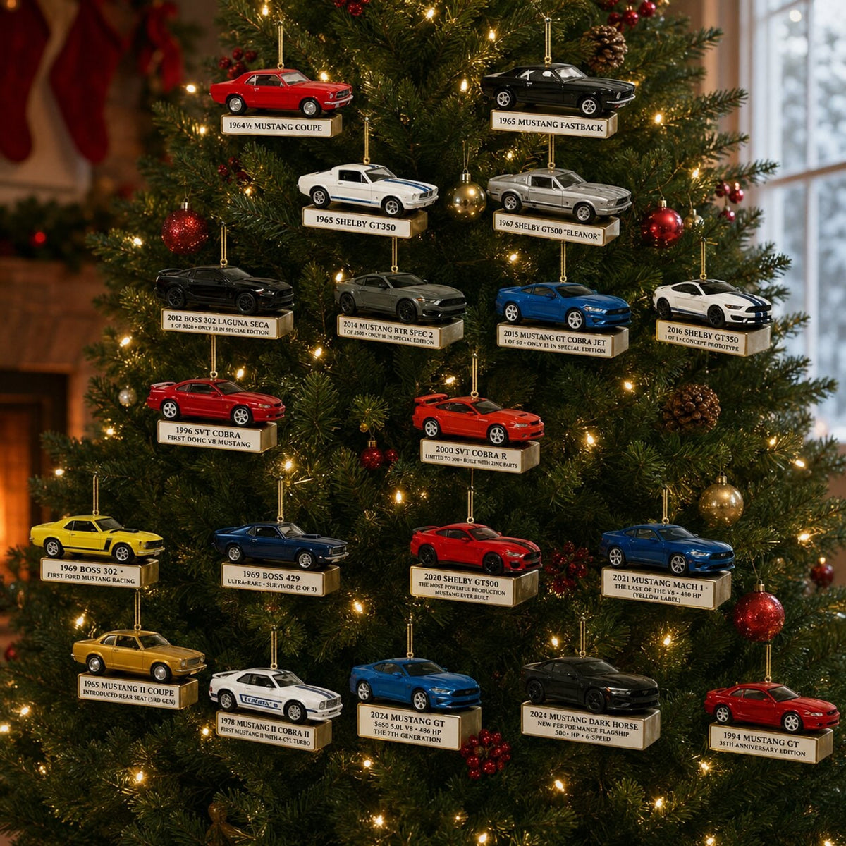 Ford Mustang Advent Calendar 2026 With 24 Miniature Model Cars - Image 5