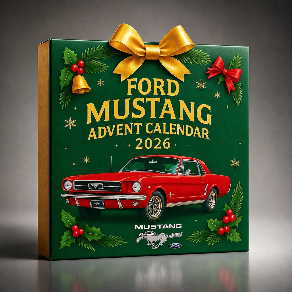 Ford Mustang Advent Calendar 2026 With 24 Miniature Model Cars - Image 6