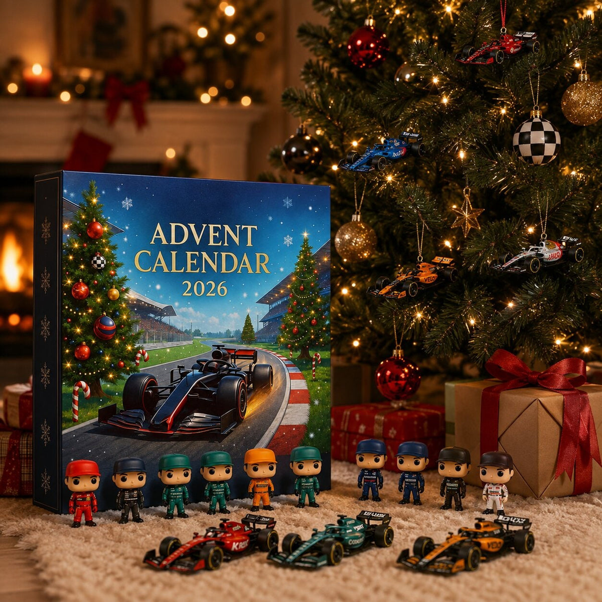 Formula 1 Advent Calendar 2026 With Racing Surprises And Collectible Toy Cars - Image 3