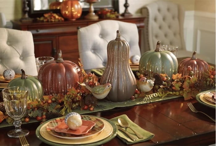 Galaxy Projection Pumpkin Hand-Blown Venetian Glass With Rotating Starry Night Light - Image 8