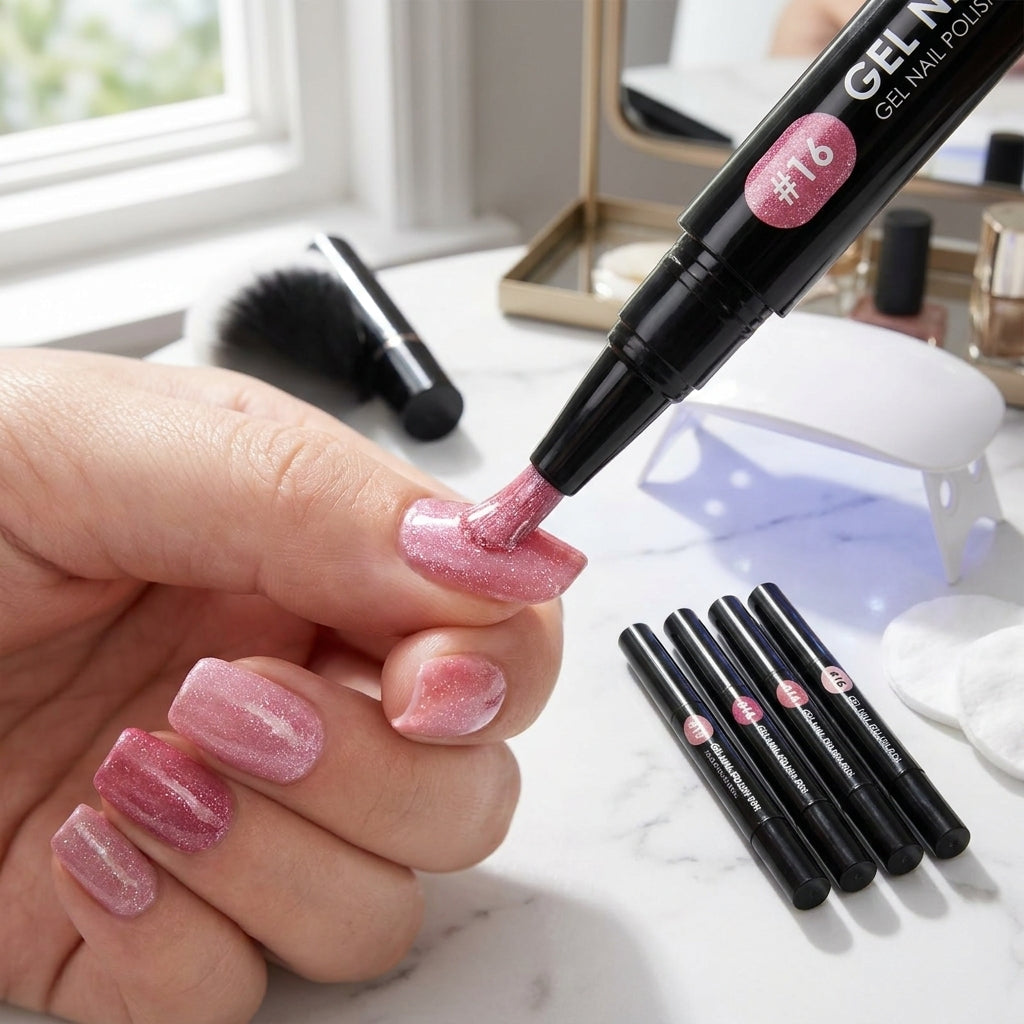 Gel Nail Polish Nail Art Quick Dry Nail Polish Painting Pen 1-Step - Image 9