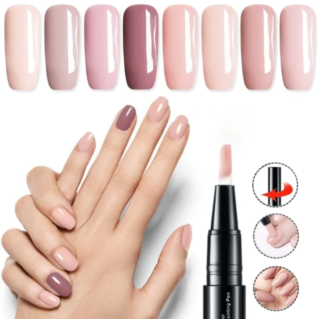 Gel Nail Polish Nail Art Quick Dry Nail Polish Painting Pen 1-Step - Image 4