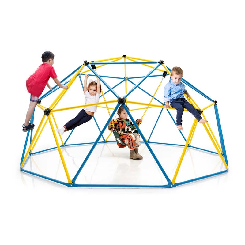 Geometric Dome Climber Climbing Backyard Jungle Gym Swing - Image 2