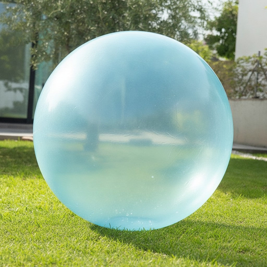 giant bubble ball in use, lifestyle scene