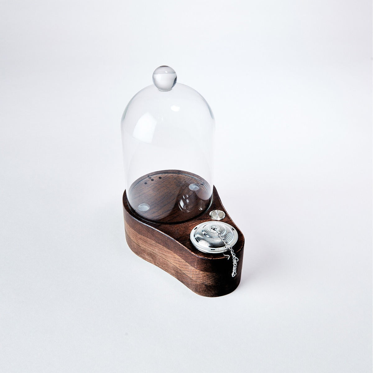 Glass Cocktail Smoker With Handcrafted Dome And LED Lighting - Image 12