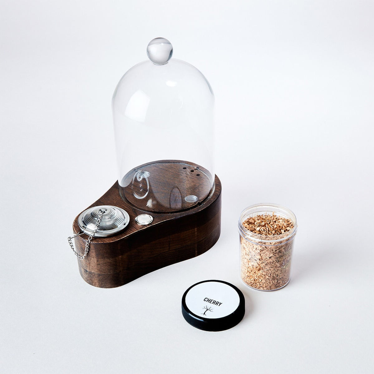 Glass Cocktail Smoker With Handcrafted Dome And LED Lighting - Image 11