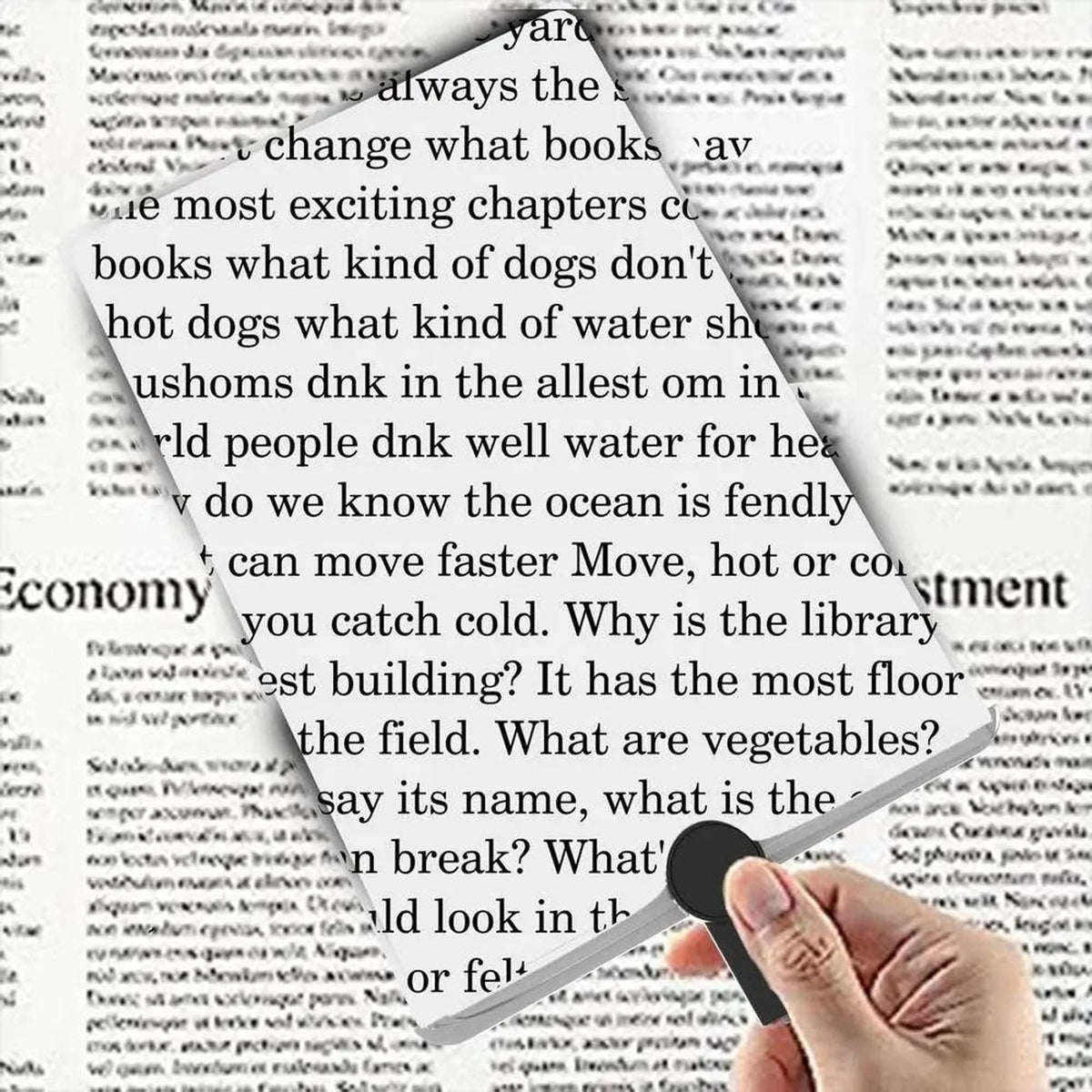 Glass Magnifiers For Reading With Hands-Free 3X Neck Design And Magnetic Clips - Image 4