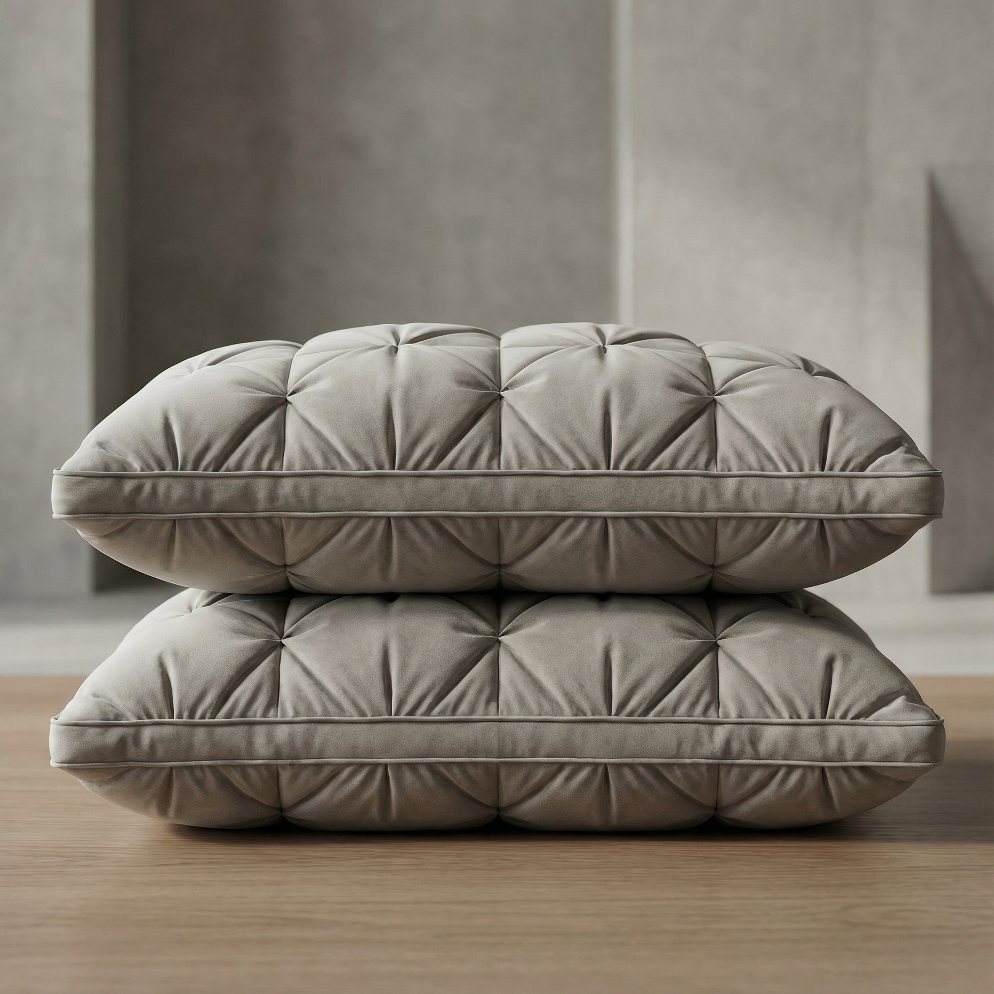 Goose Down Pillow Hotel Quality Goose Feather Bed Pillow Cotton - Image 8