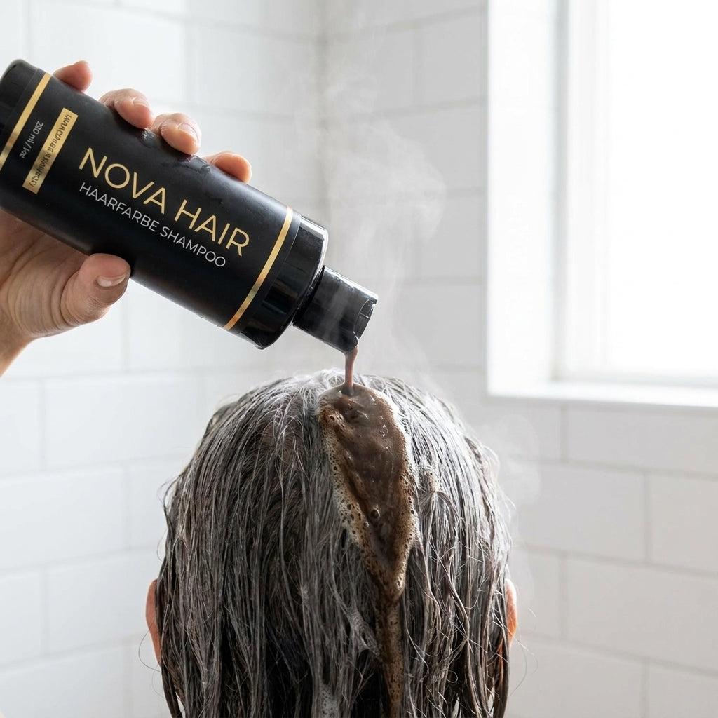 Hair Color Hair Dye Shampoo Grey Hair Shampoo Multi-Color Liquid - Image 11
