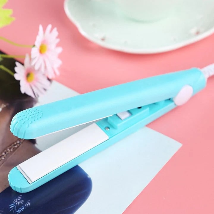 Hair Styler Ceramic Hair Straightener Travel Curling Iron Mini Size - Image 6